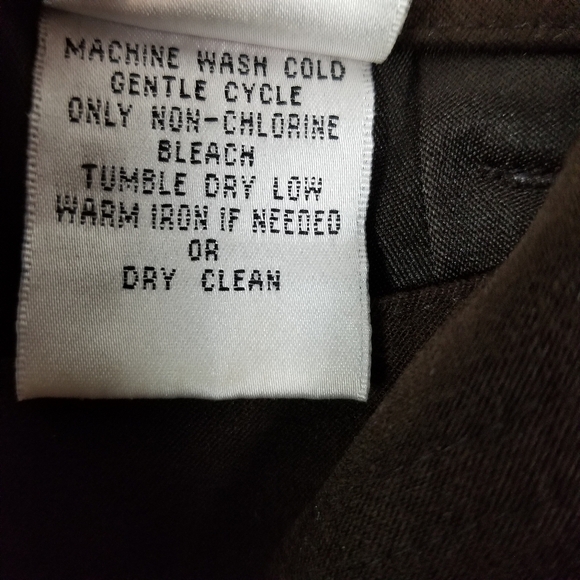 Talbots Womens Faux Suede Vtg Maxi Skirt Size 16 Brown Modest Western Cowgirl - Picture 8 of 13